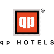 Logotipo de qp Hotels el cual sirve para identificar la pagina web